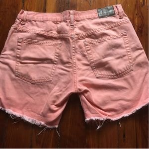 BDG Salmon Denim Shorts